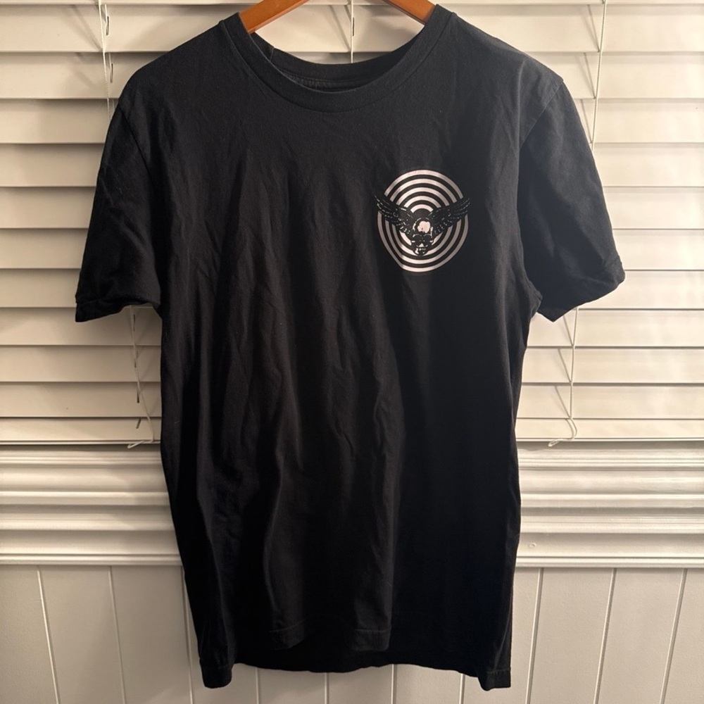 Chrome Hearts Black T-Shirt Skull Design